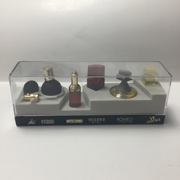 Gianfranco Ferre Moschino Versace Romeo De Gigli Miniatures Set - Picture 15 of 15